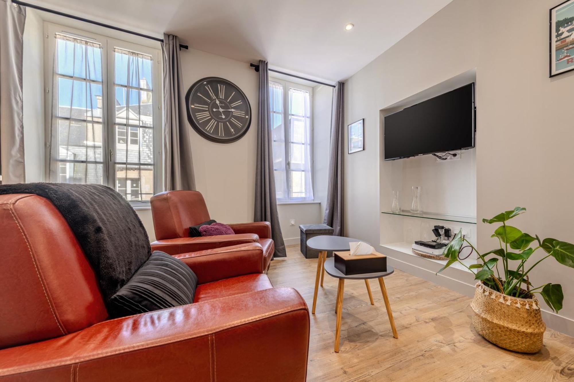 Appartement Du Theatre Morlaix Eksteriør bilde