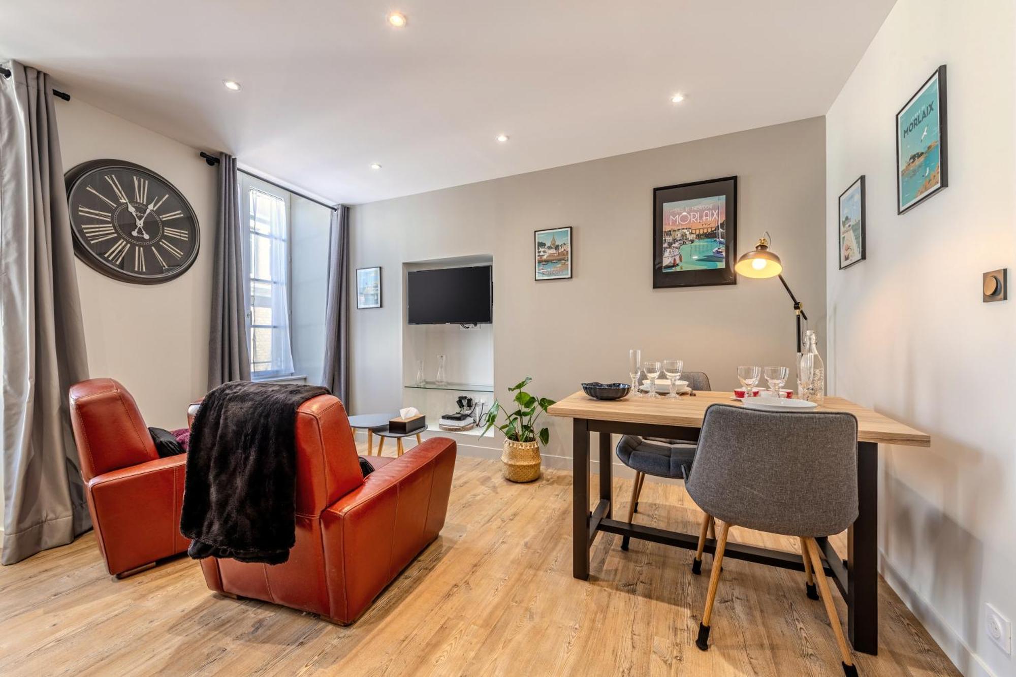 Appartement Du Theatre Morlaix Eksteriør bilde