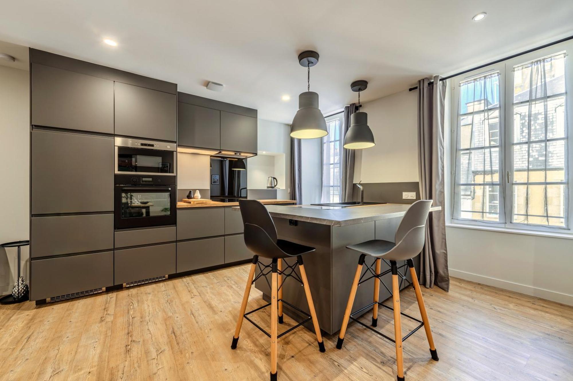 Appartement Du Theatre Morlaix Eksteriør bilde